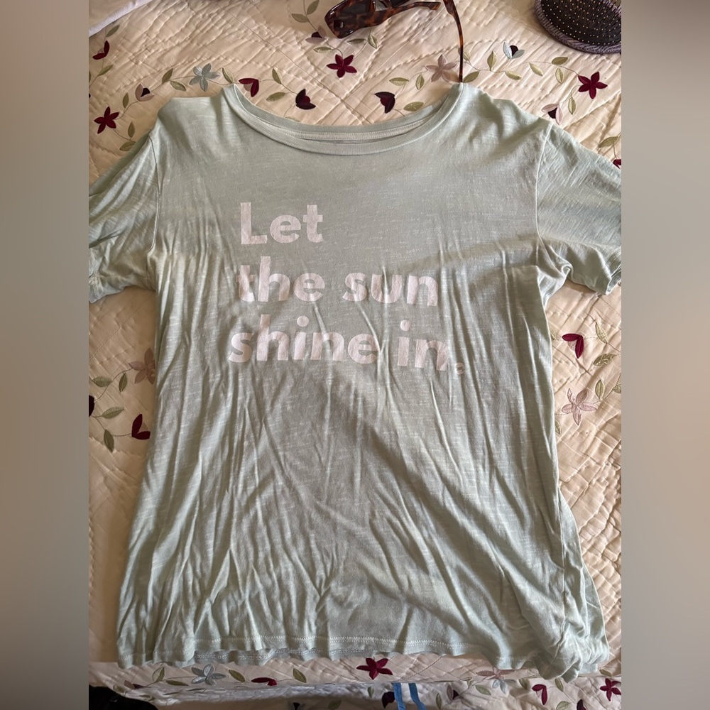 Billabong Mint Green Graphic Tee